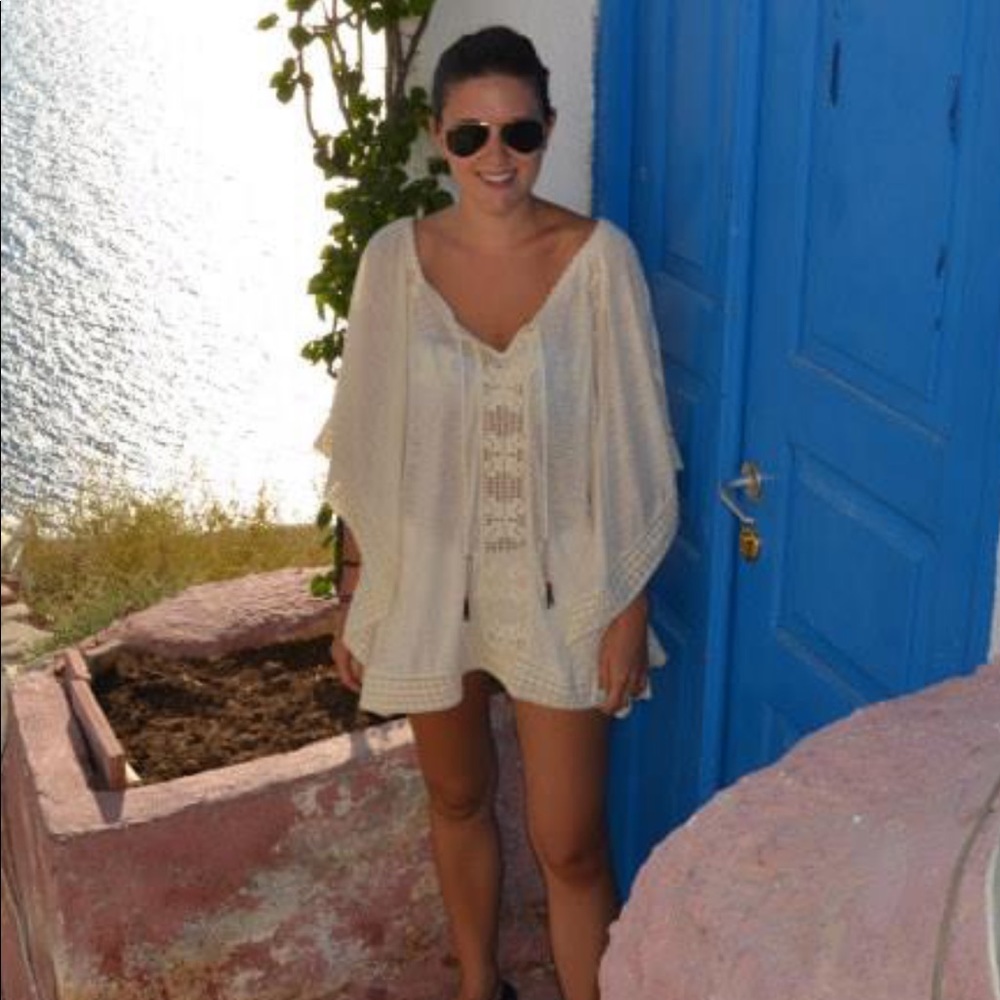 Free People Tunic / Cover up Blouse / Cape